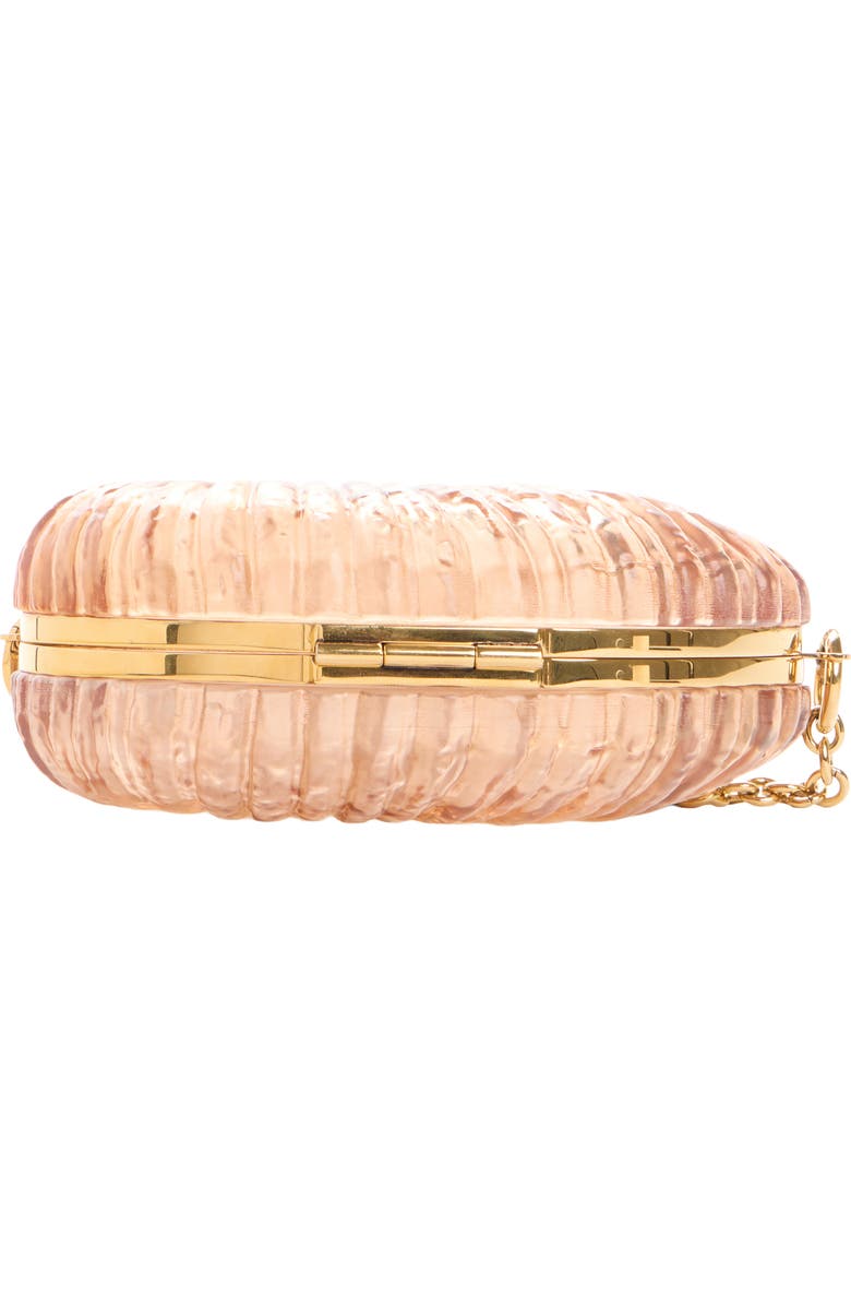 Chloé Sea Treasures Clutch, Alternate, color, Woodrose