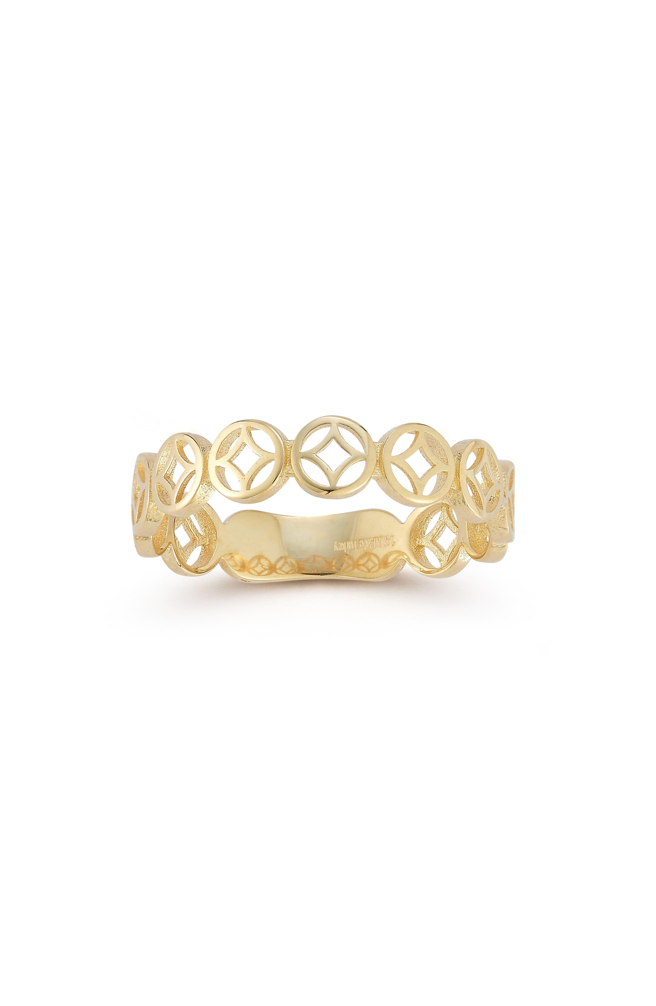 Ember Fine Jewelry Open Work Band Ring