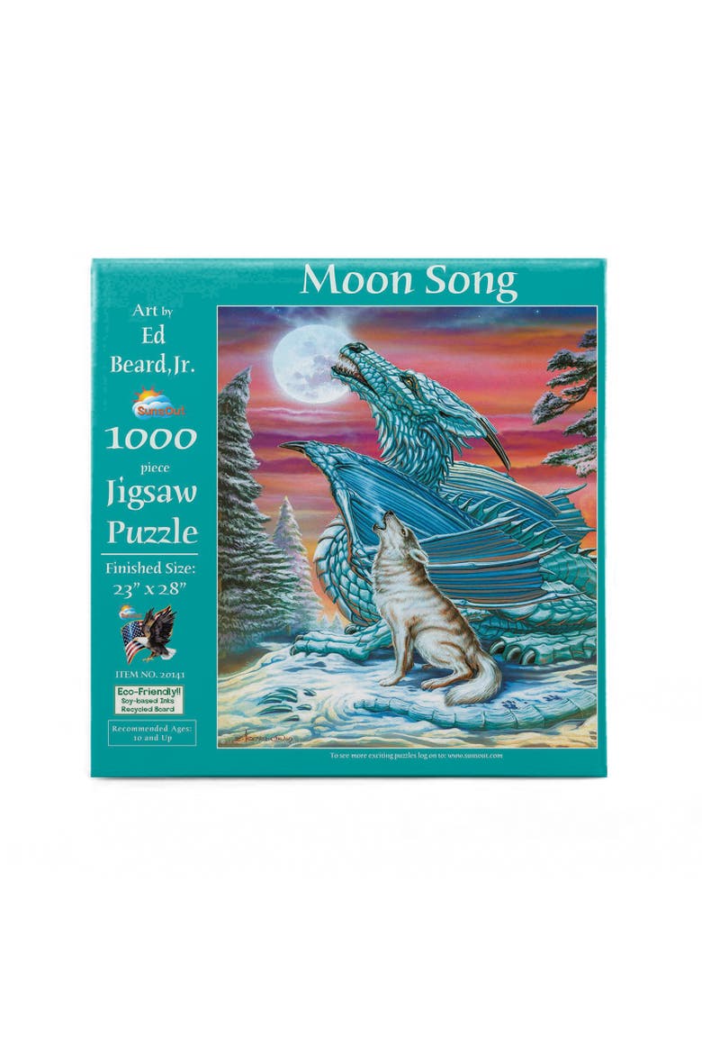 Moon Song 1000 piece Jigsaw Puzzle for Adults, Alternate, color, Multicolor