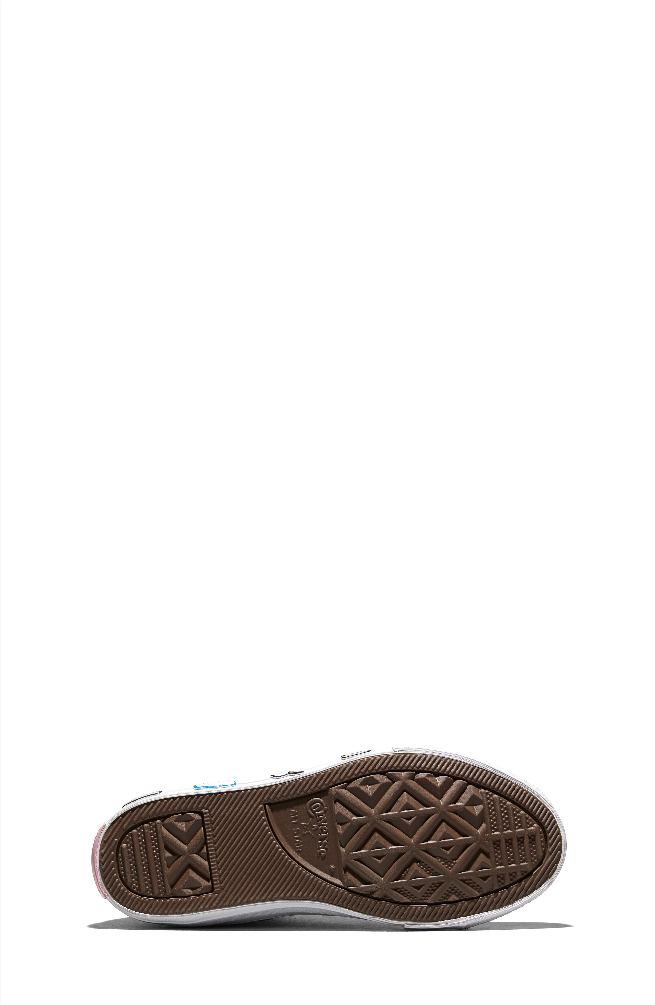 Converse Kids' x Hello Kitty<sup>®</sup> and Friends Chuck Taylor<sup>®</sup> All Star<sup>®</sup> 1V High Top Sneaker, Alternate, color, Baby Blue/ White/ White