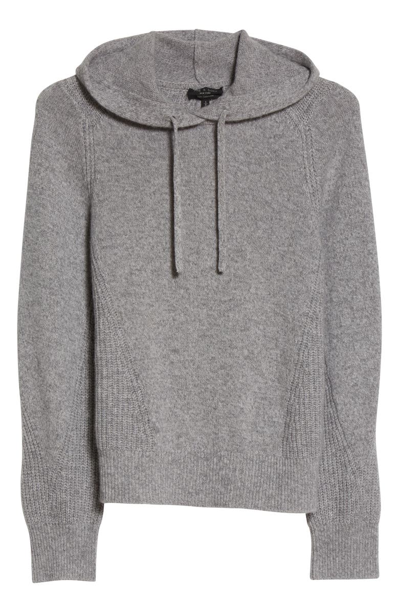 rag & bone Pierce Cashmere Hoodie, Alternate, color,