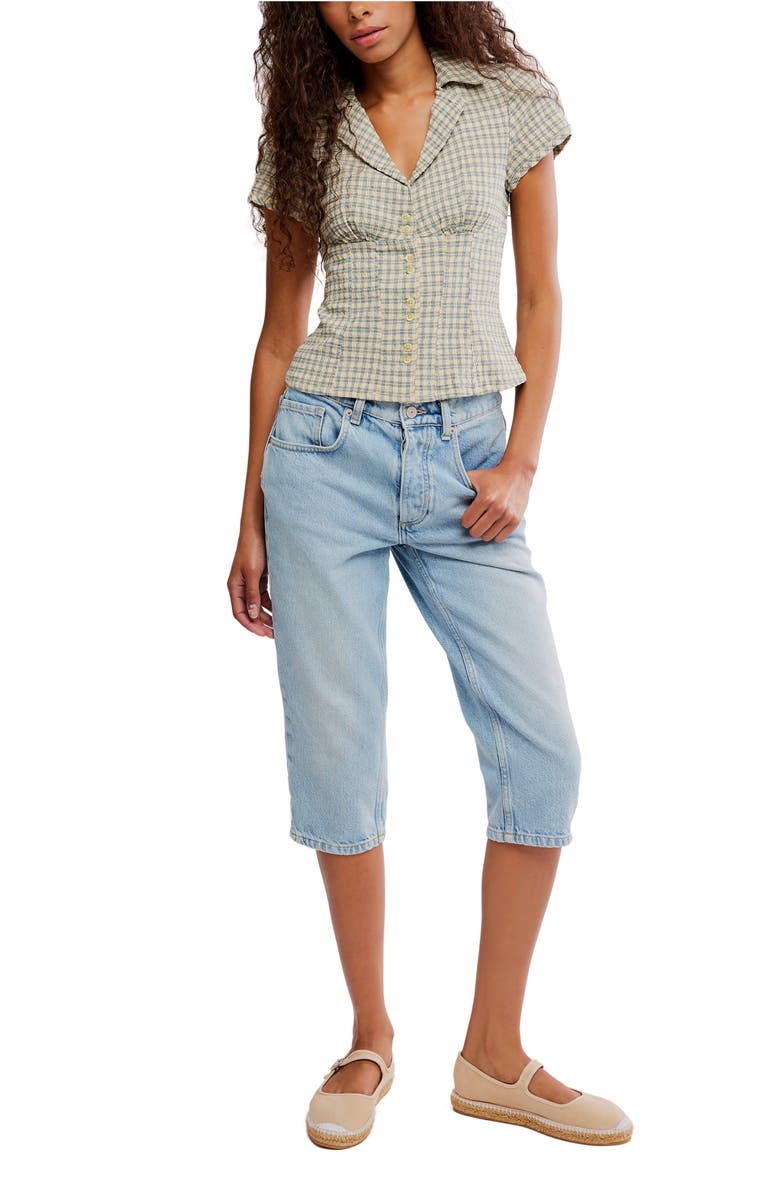 Free People Camp Crush Button-Up Top, Alternate, color, 