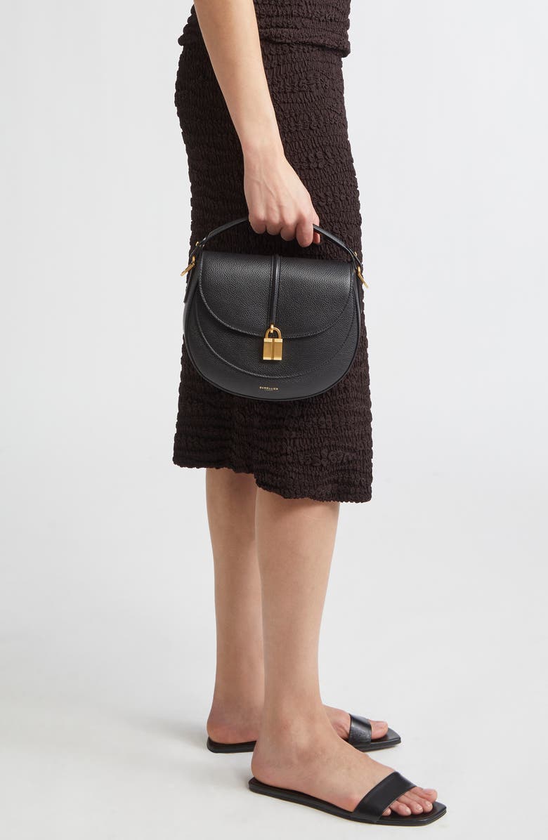 DeMellier Siena Leather Saddle Crossbody Bag, Alternate, color,