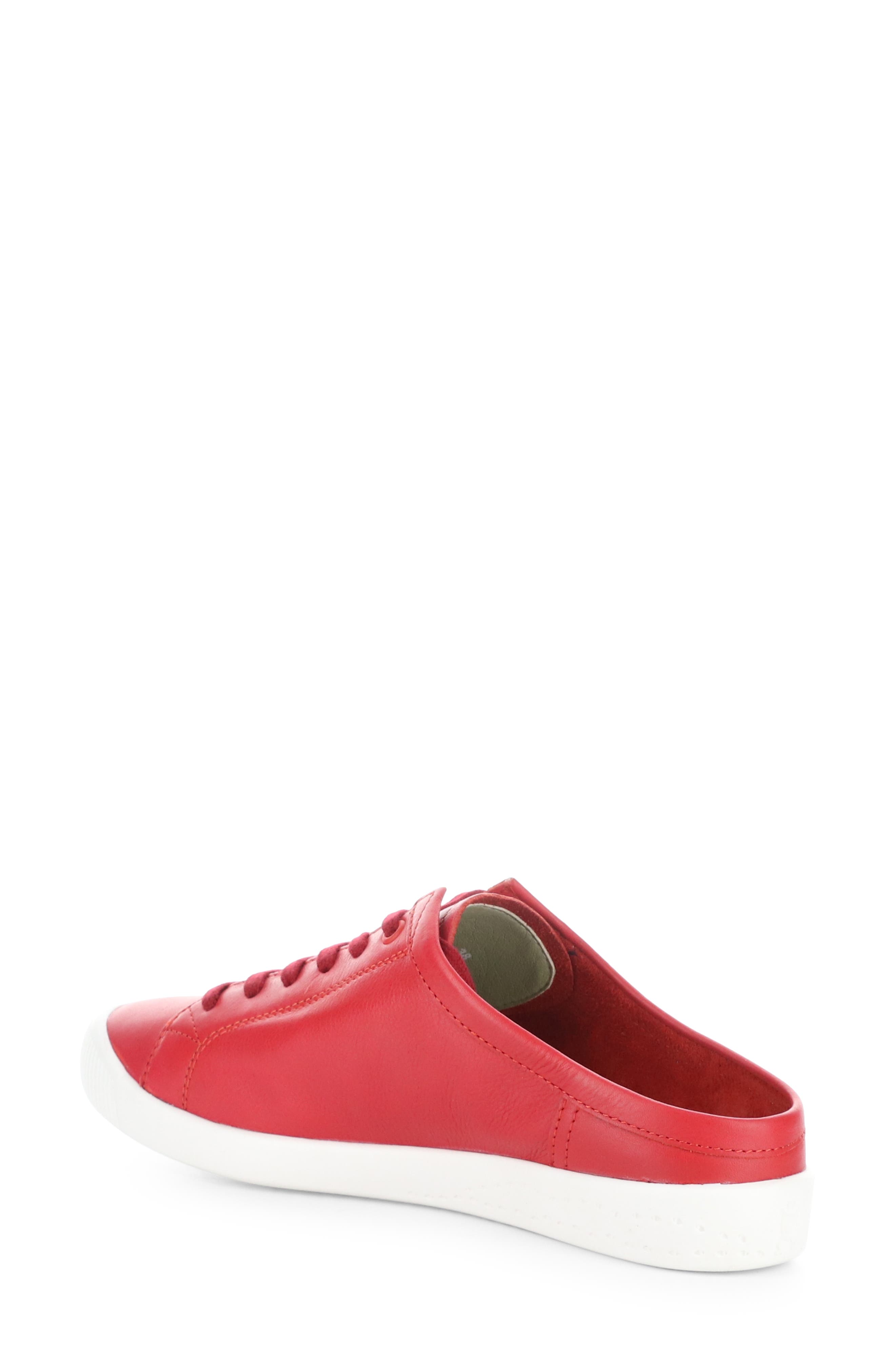 Idle Sneaker, Alternate, color, 004 CHERRY RED SMOOTH