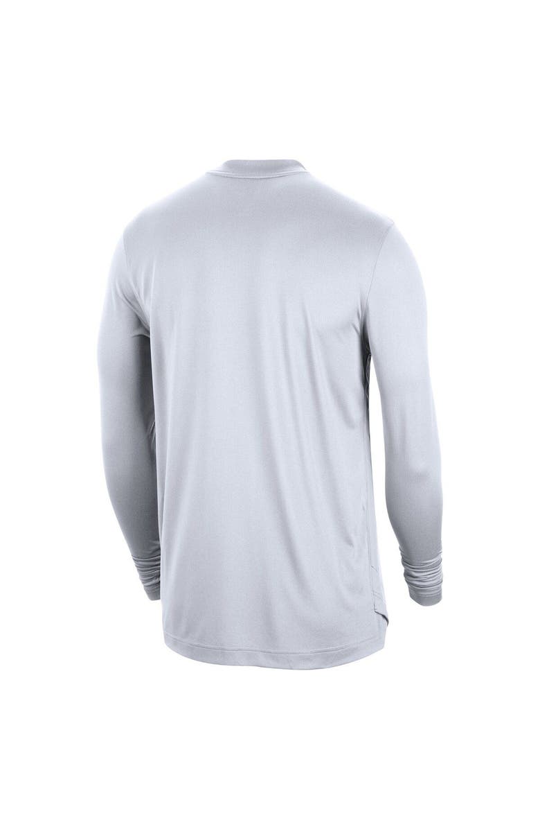 Nike Men's Nike White Minnesota Timberwolves 2022/23 City Edition Pregame Warmup Long Sleeve Shooting Shirt, Alternate, color,