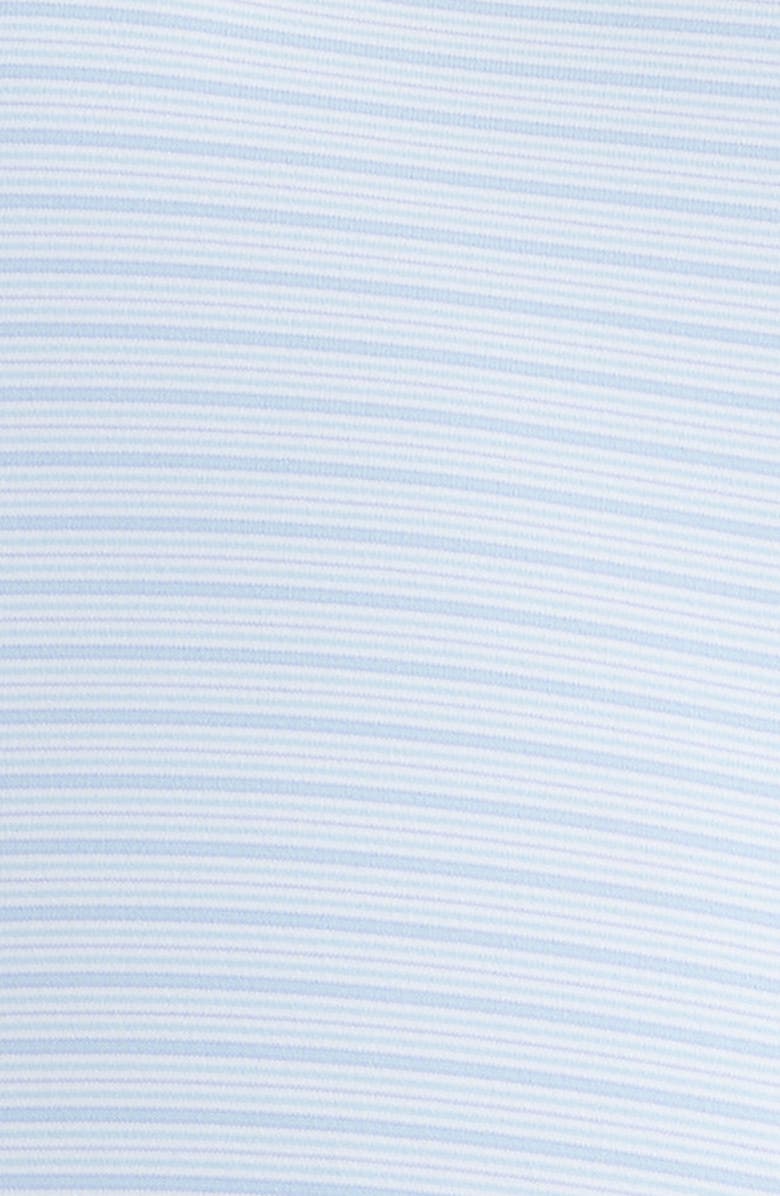 Peter Millar Channel Stripe Performance Jersey Polo, Alternate, color, Wisteria