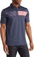 TravisMathew Sea to Sea Americana Polo Shirt