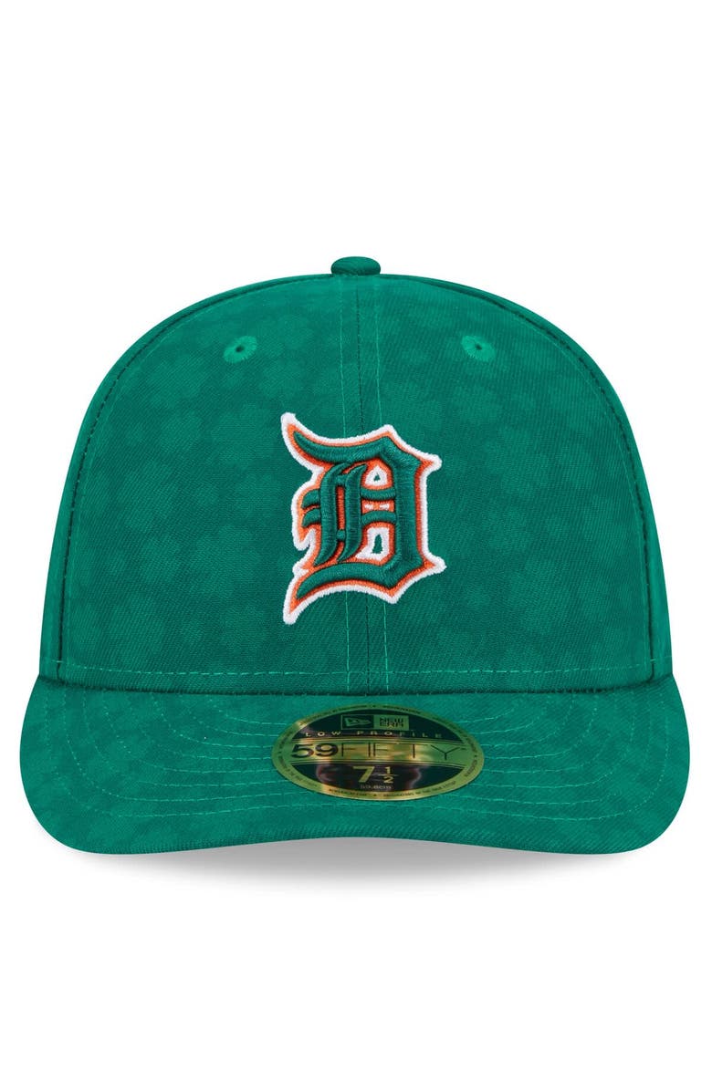 New Era Men's New Era Kelly Green Detroit Tigers St. Patrick's Day Low Profile 59FIFTY Fitted Hat, Alternate, color, 