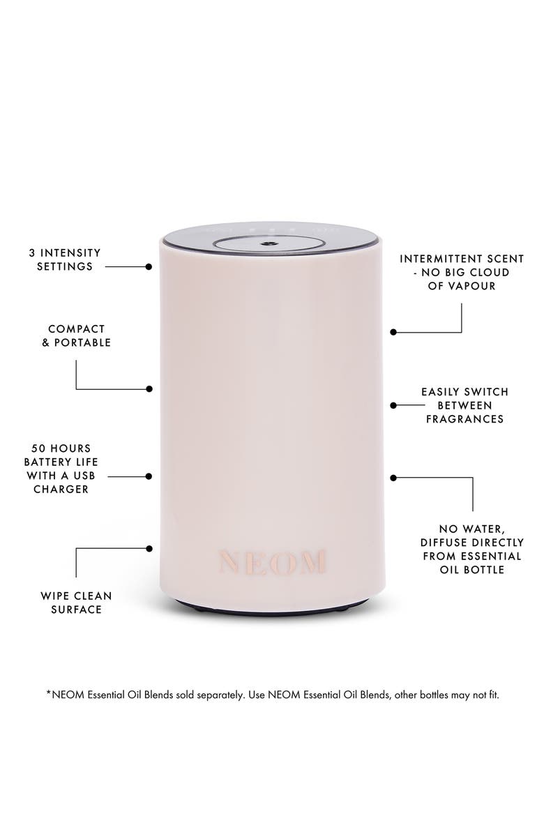 Wellbeing Pod Mini Essential Oil Diffuser, Alternate, color, NUDE