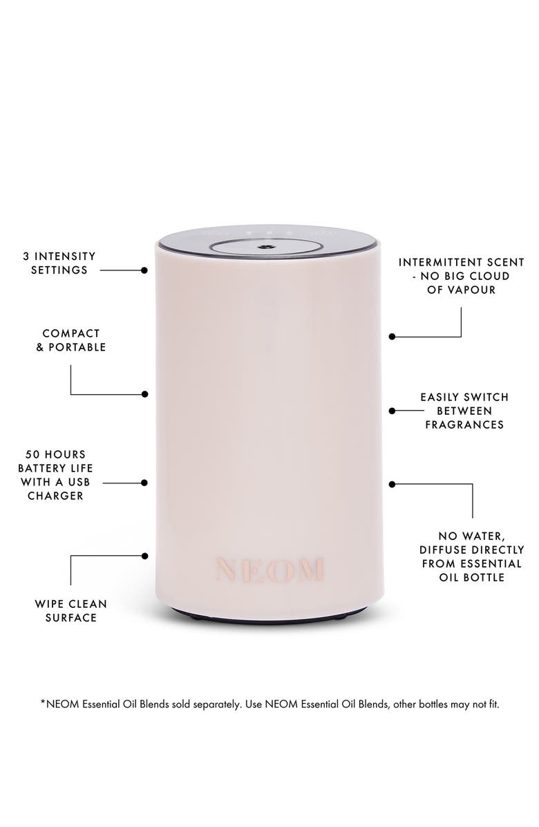 NEOM Wellbeing Wellbeing Pod Mini Essential Oil Diffuser, Alternate, color, Nude