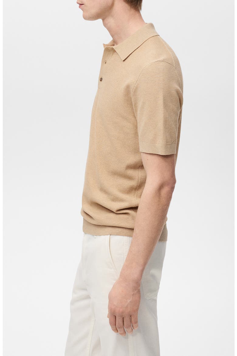 Slim Fit Polo, Alternate, color, BEIGE