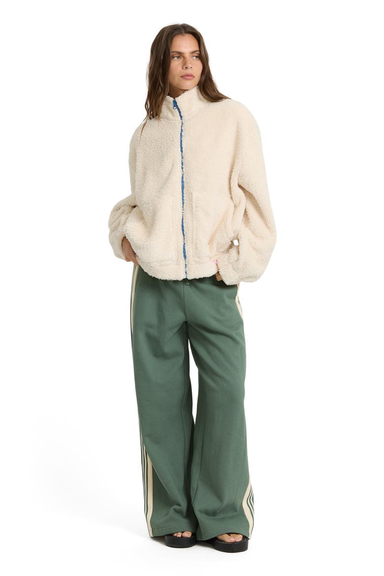 First Light High Pile Fleece Jacket, Alternate, color, WHITE CAP