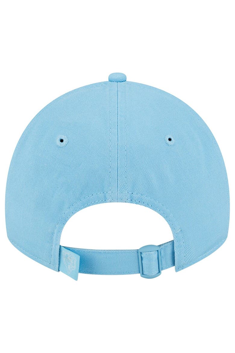 Women's New Era Light Blue Chicago Bears Color Pack Brights 9TWENTY Adjustable Hat, Alternate, color, Light Blue
