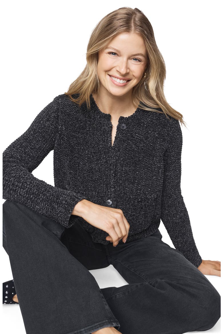 Andrea Crop Cardigan, Alternate, color, LEAD