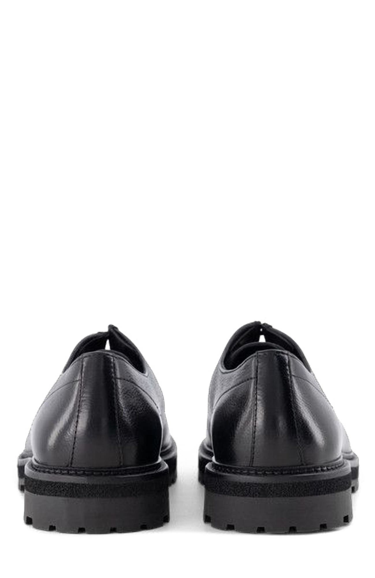 Anthony Veer Harlan Moc Derby, Alternate, color, Black Leather