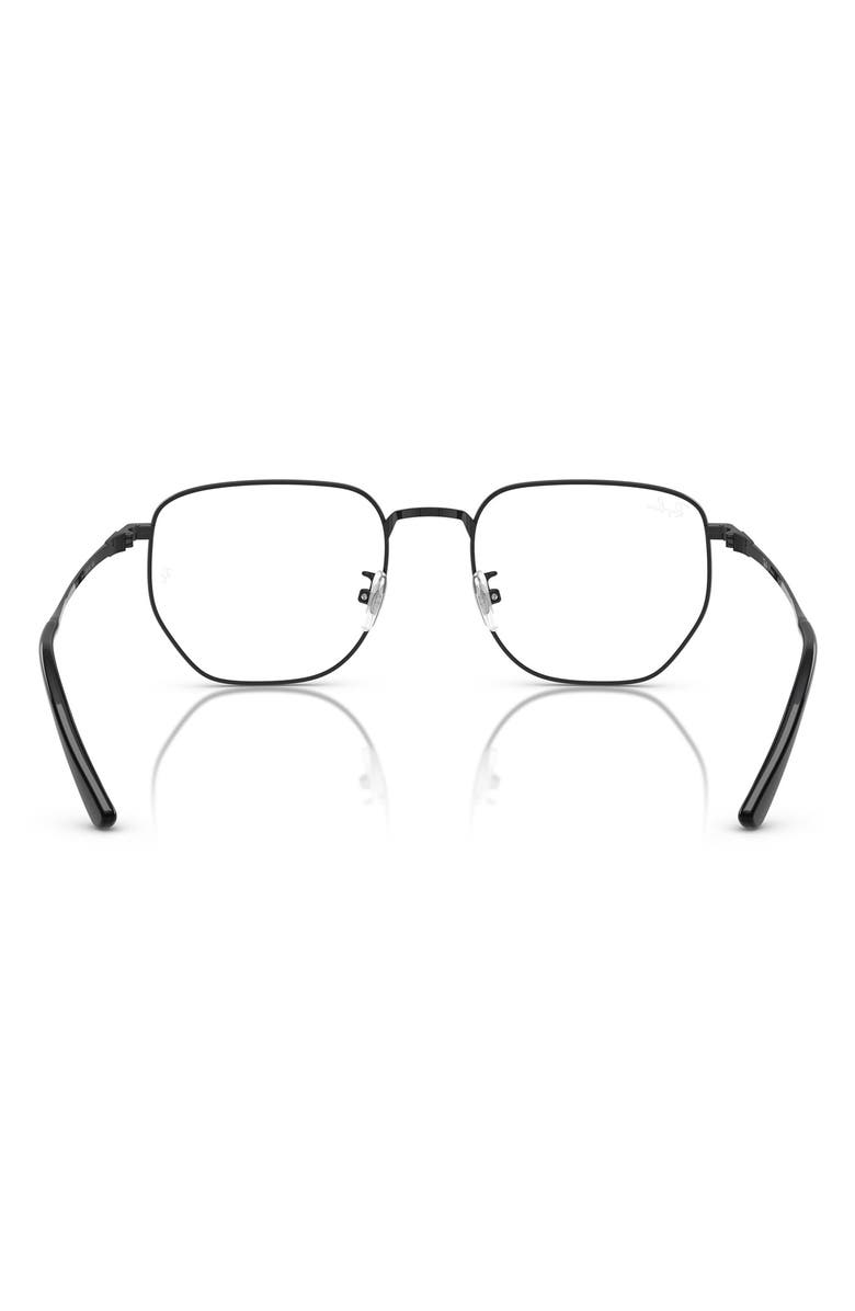 Ray-Ban 53mm Square Optical Glasses, Alternate, color, 