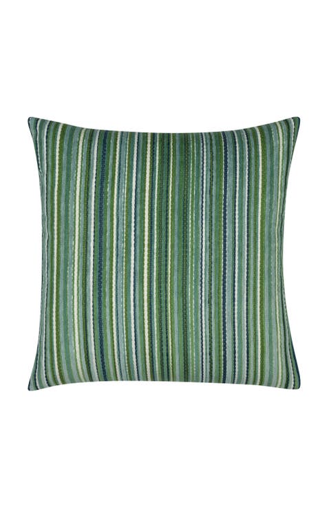 Plush Velvet Indoor & Outdoor Woven Accent Pillow