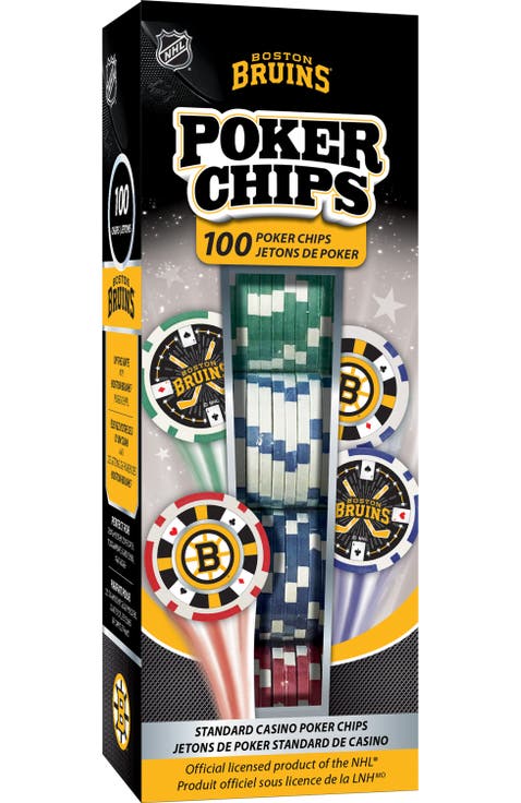 Boston Bruins 100 Piece Poker Chips