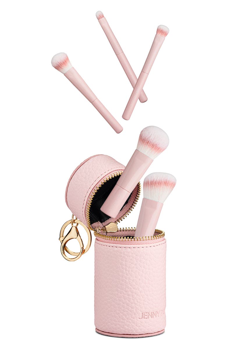 Jenny Patinkin Charmed, I'm Sure Mini Makeup Brush Set, Alternate, color, Pink