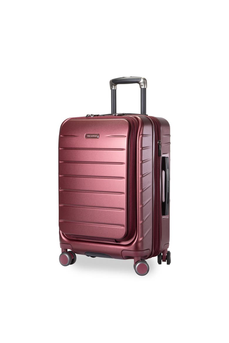 Santa Rosa Hardside Expandable 20" Fast Access Carry On, Main, color, Merlot