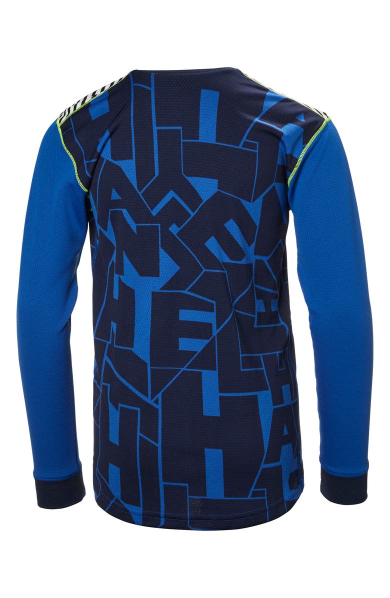 Helly Hansen Jr. HH<sup>®</sup> Active Flow Base Layer Top & Pants Set, Alternate, color, 