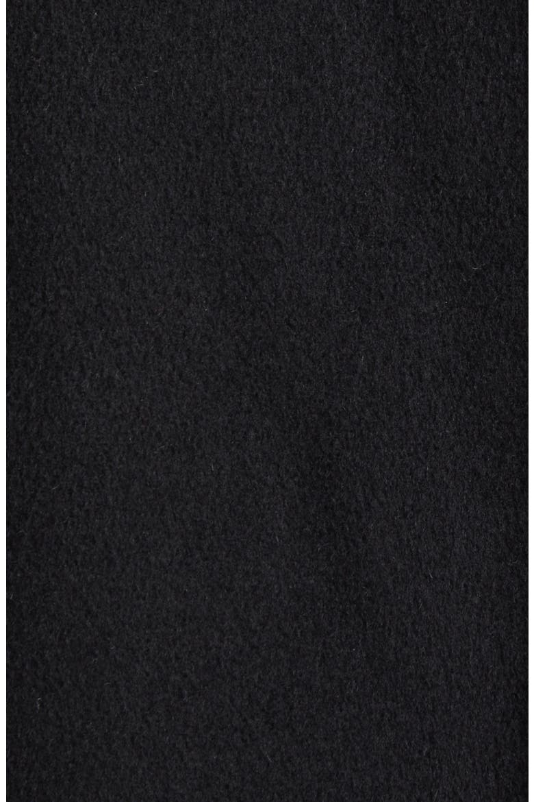 Maara Oval Wool & Cashmere Jacket, Alternate, color, BLACK