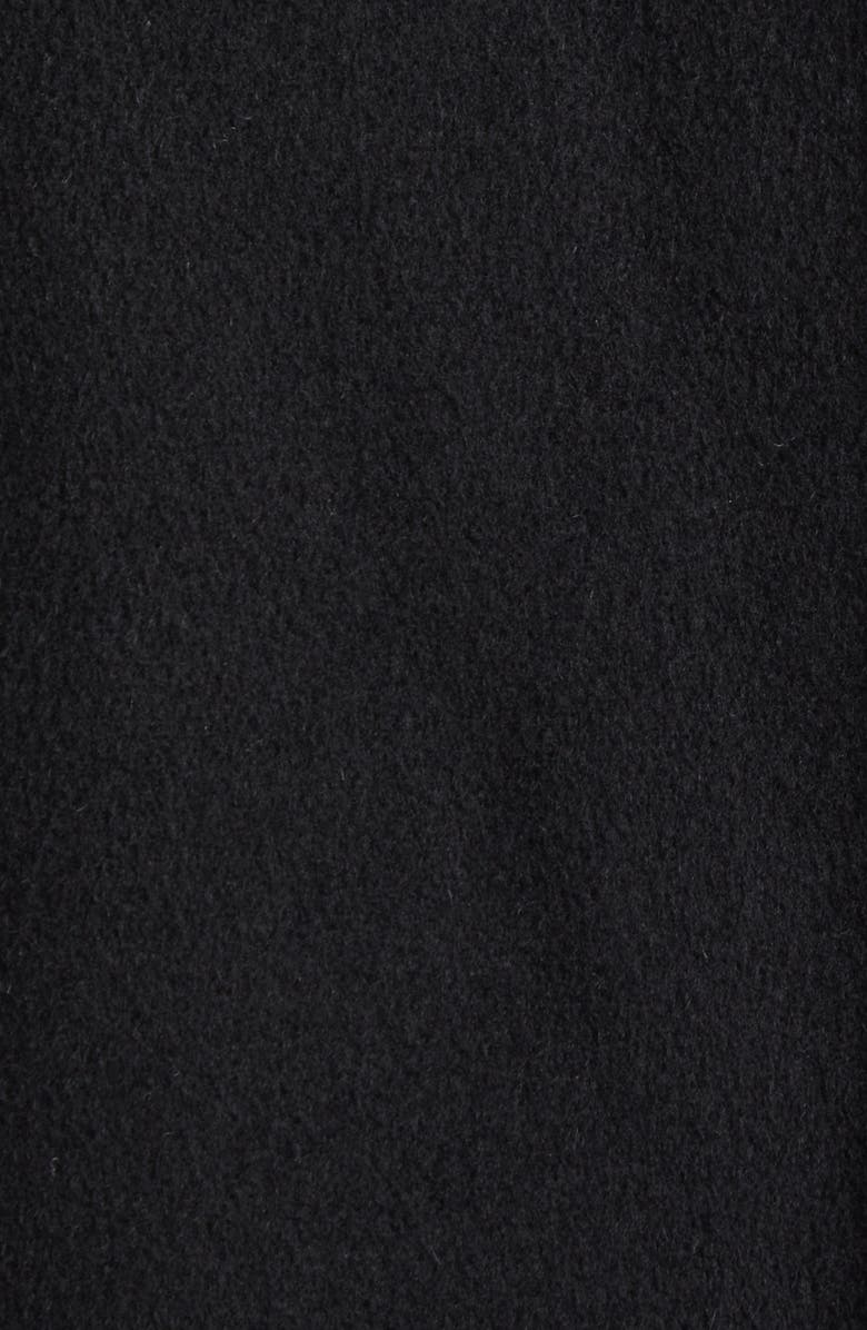 LOULOU DE SAISON Maara Oval Wool & Cashmere Jacket, Alternate, color, Black