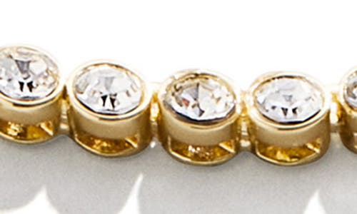 Baublebar Amanda Tennis Necklace In Clear/gold