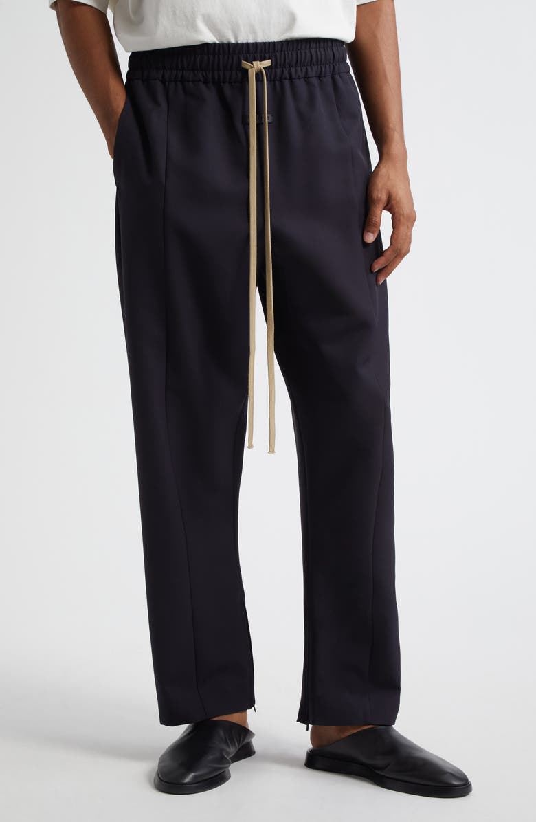 Fear of God Center Seam Track Pants, Main, color, Navy