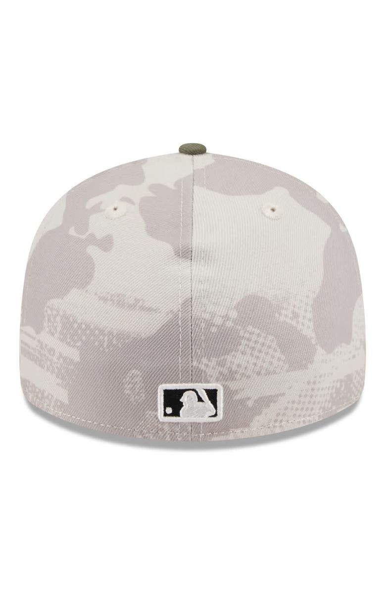 New Era Men's New Era Light Beige/Olive Baltimore Orioles 2025 Armed Forces Day Low Profile 59FIFTY Fitted Hat, Alternate, color, Light Beige