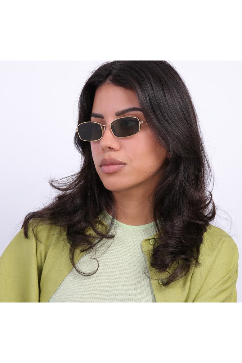 Flushing Sunglasses, Alternate, color, Black / Red