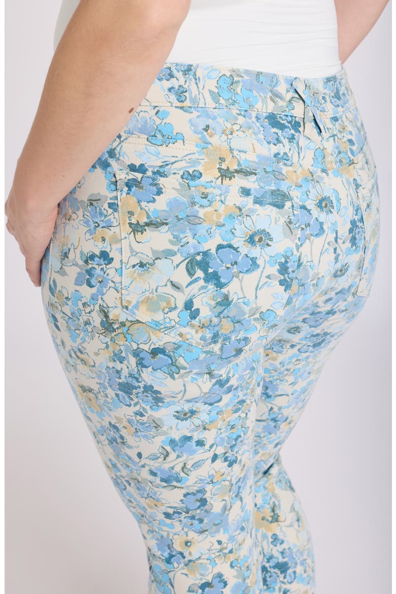 Sheri Slim Ankle Jeans, Alternate, color, BLUE BLOOMS