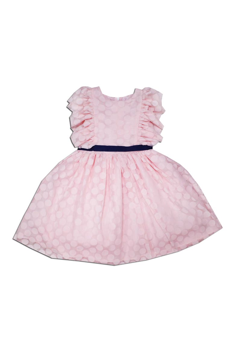 Kids' Polka Dot Dress, Main, color, PINK