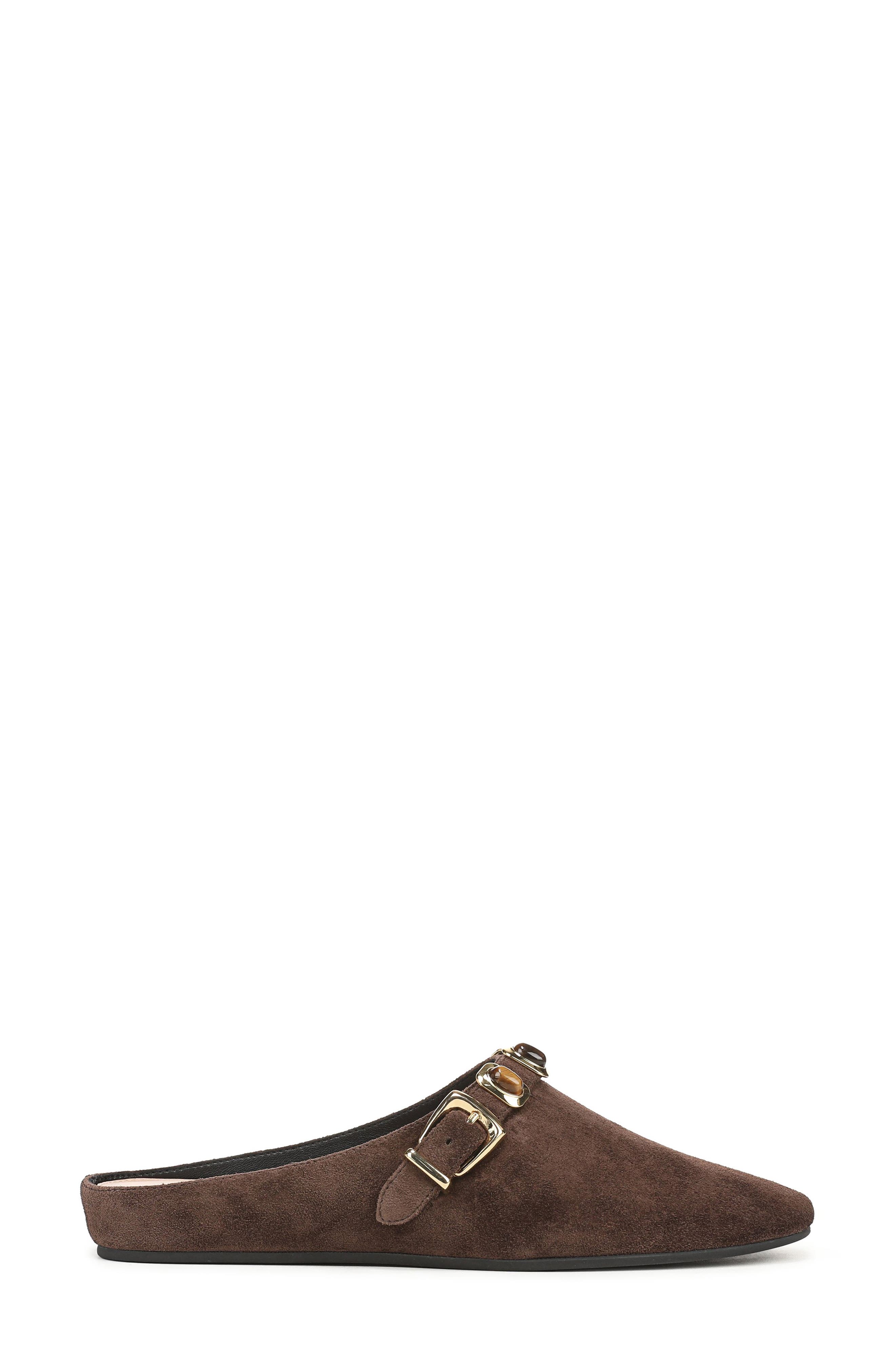 Narcisa Flat Mule, Alternate, color, ESPRESSO