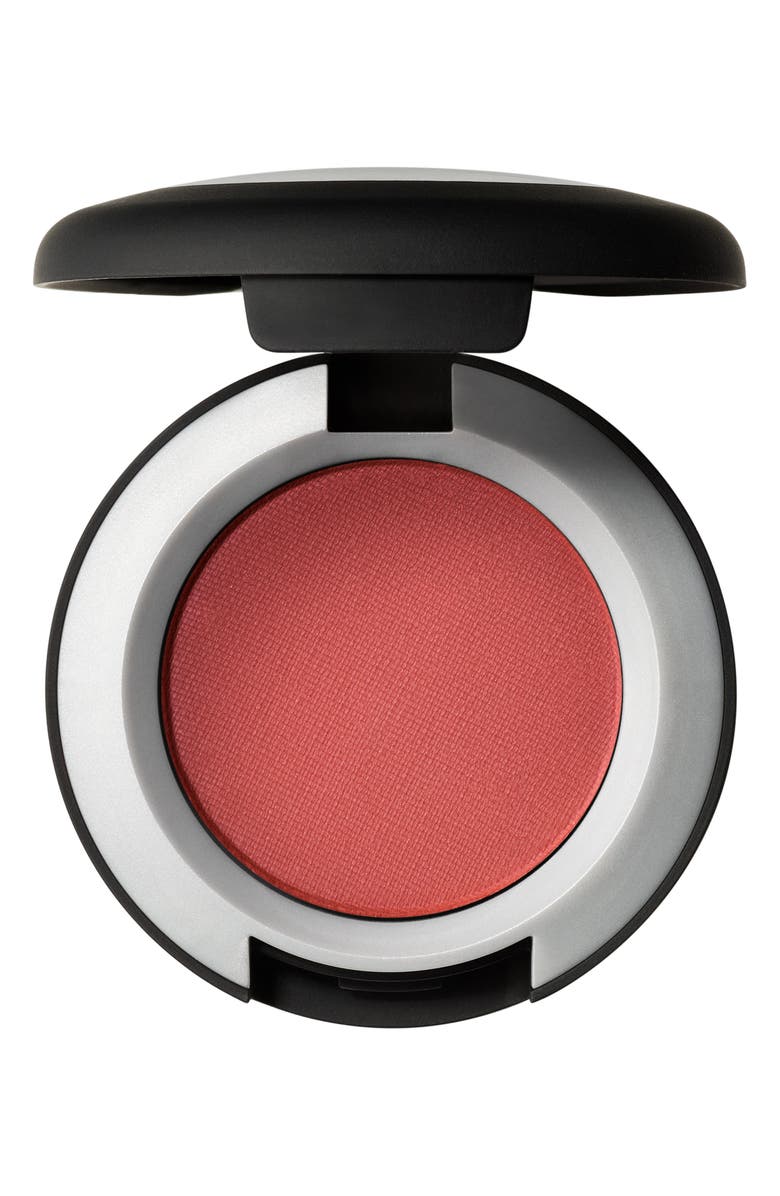 MAC Cosmetics Powder Kiss Soft Matte Eyeshadow, Main, color, Devoted To Chili