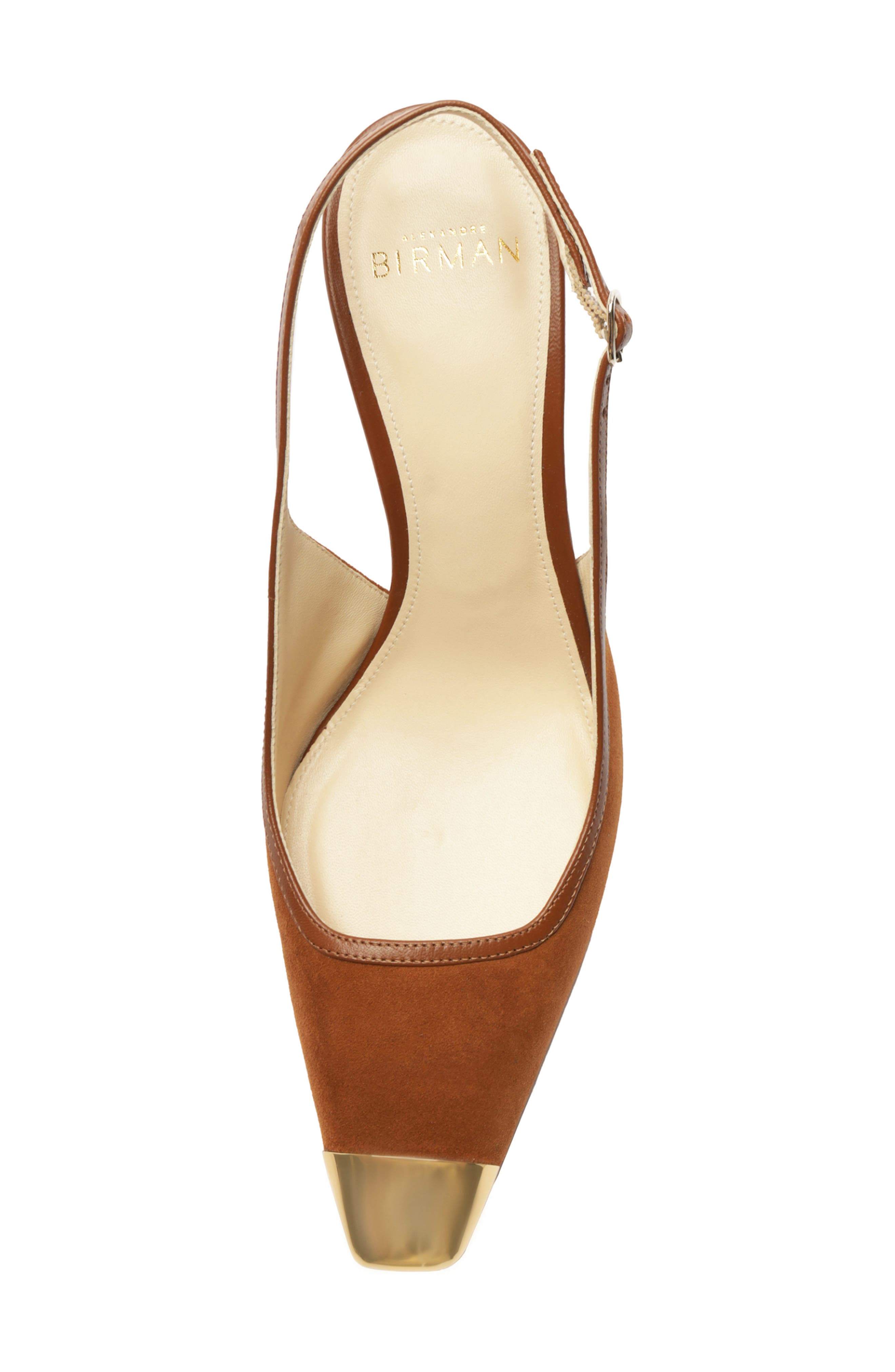Alexandre Birman Olivia Cap Toe Slingback Pump, Alternate, color, 