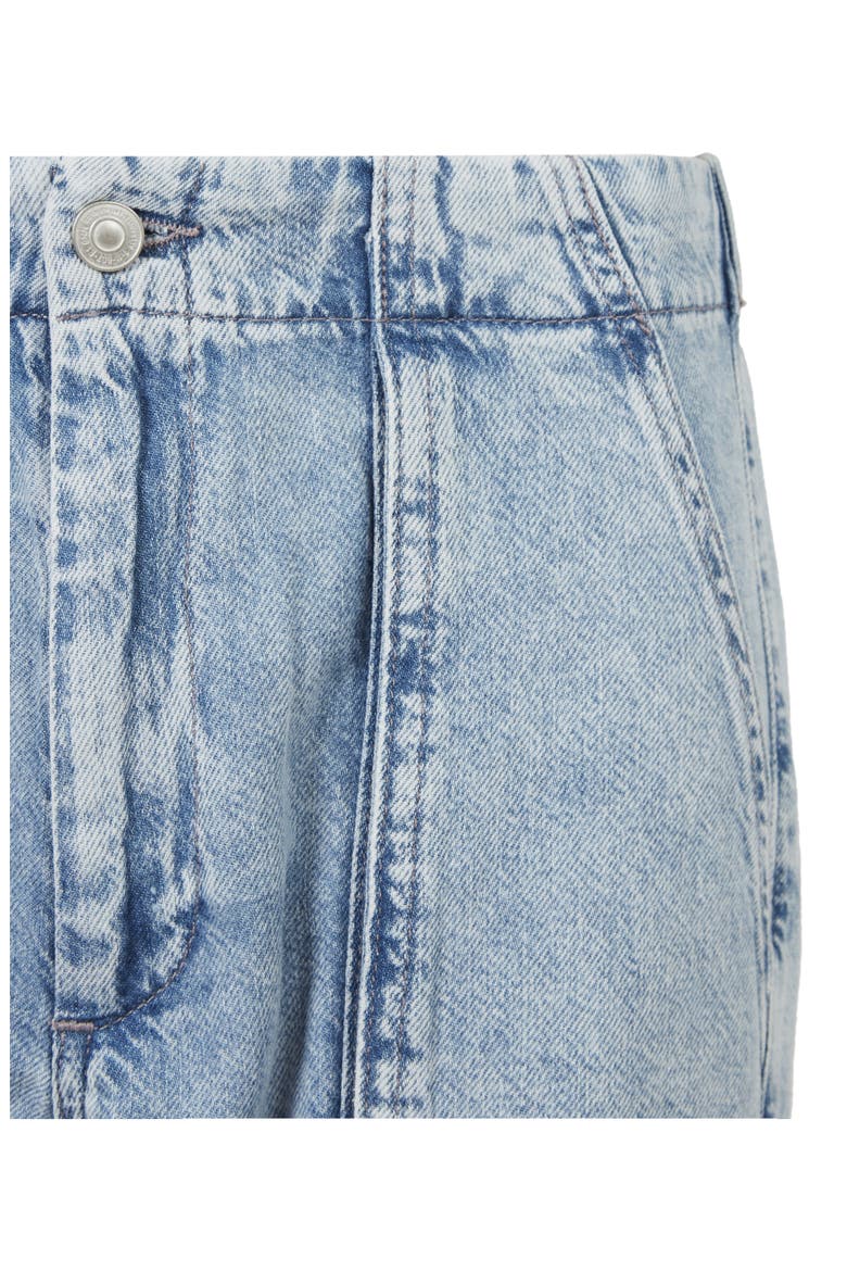 Frieda Denim Cargo Pants, Alternate, color, INDIGO BLUE