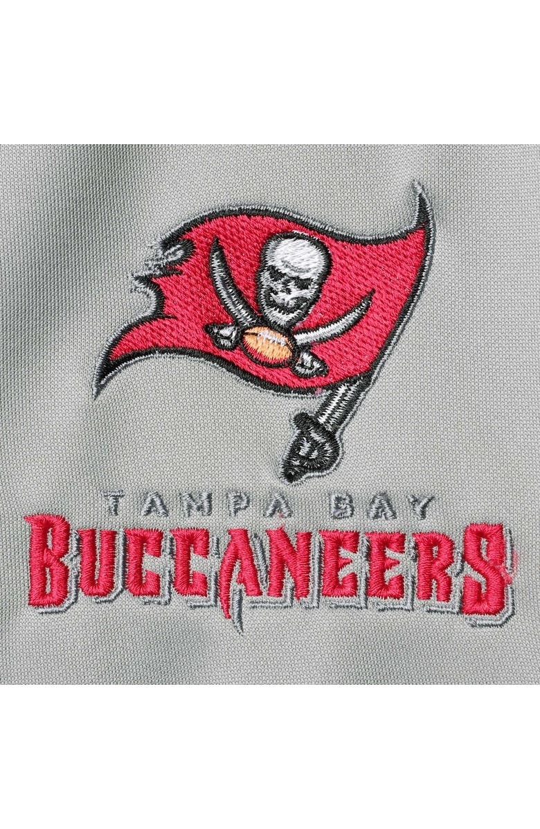 DUNBROOKE Men's Dunbrooke Gray/Black Tampa Bay Buccaneers Apprentice Full-Zip Hoodie, Alternate, color, Gray