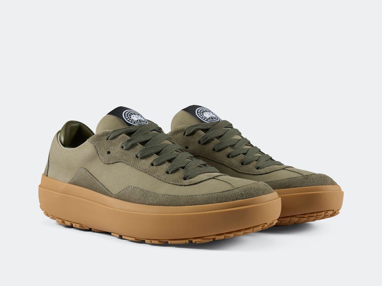 Men's Ossington Sneaker, Alternate, color, Smokey Sage/Gum