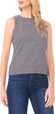 Halogen® Easy Stripe Knit Tank