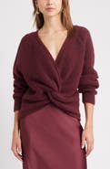 Open Edit Twist Reversible Sweater