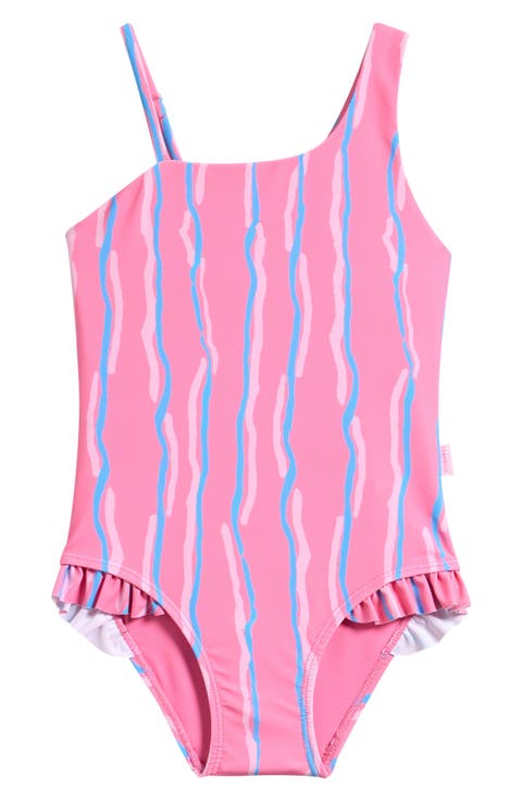 Kids' Aruba Ruffle One-Piece Swimsuit (Toddler, Little Kid & Big Kid)