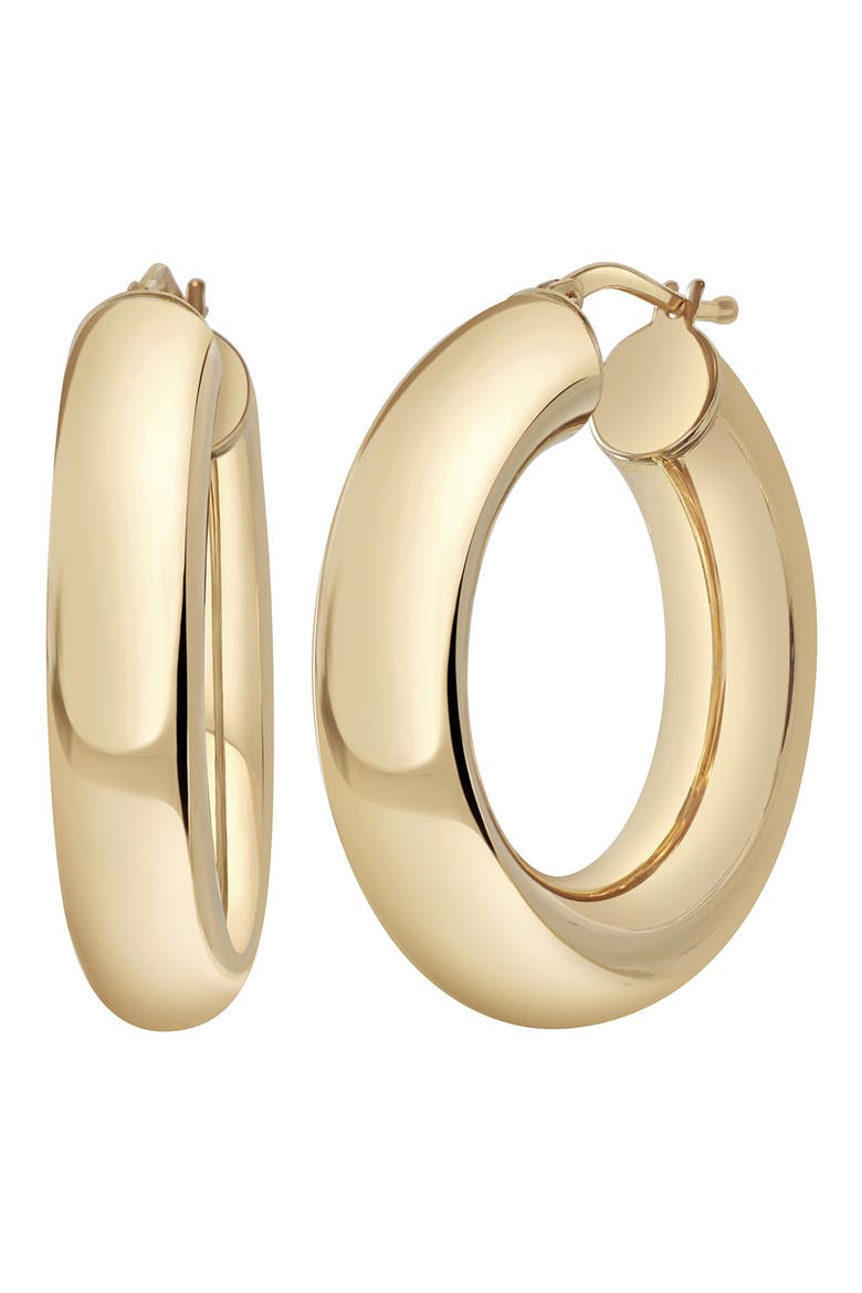 14K Gold Hoop Earrings (Nordstrom Exclusive), Main, color, 14K YELLOW GOLD
