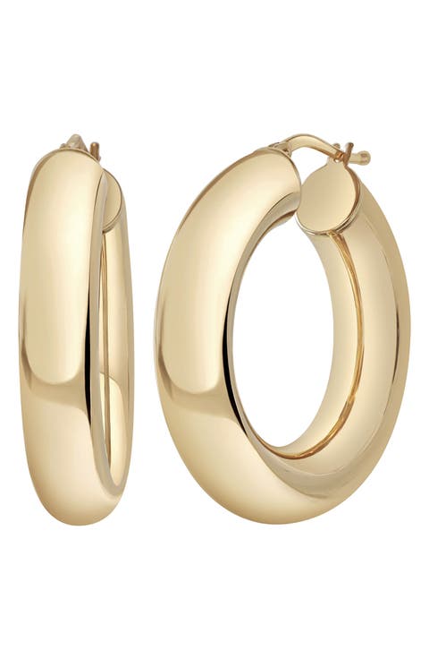 14K Gold Hoop Earrings (Nordstrom Exclusive)