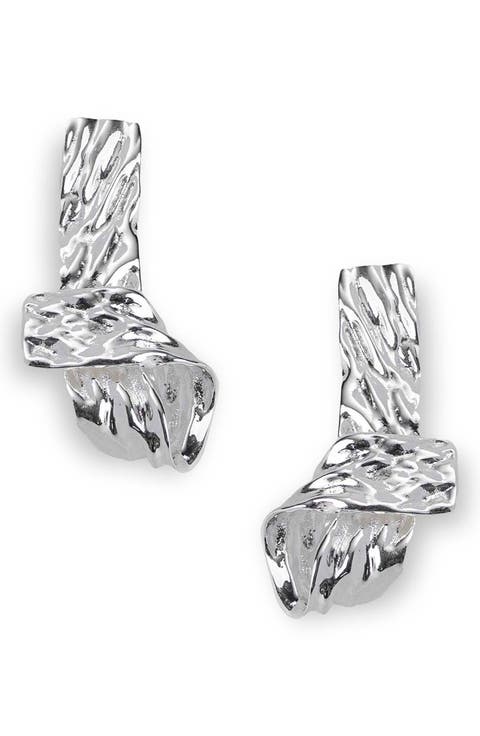 Jiya Mini Knot Earrings