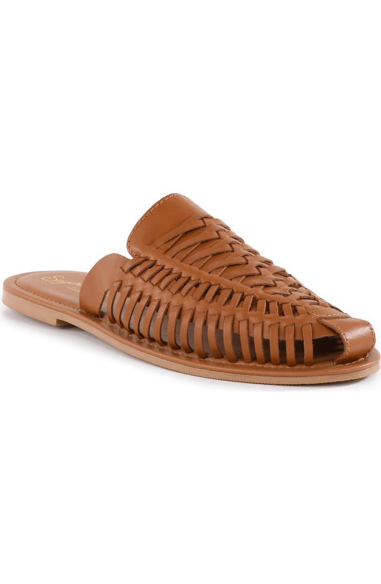 Seychelles Realm Woven Mule, Main, color, Tan