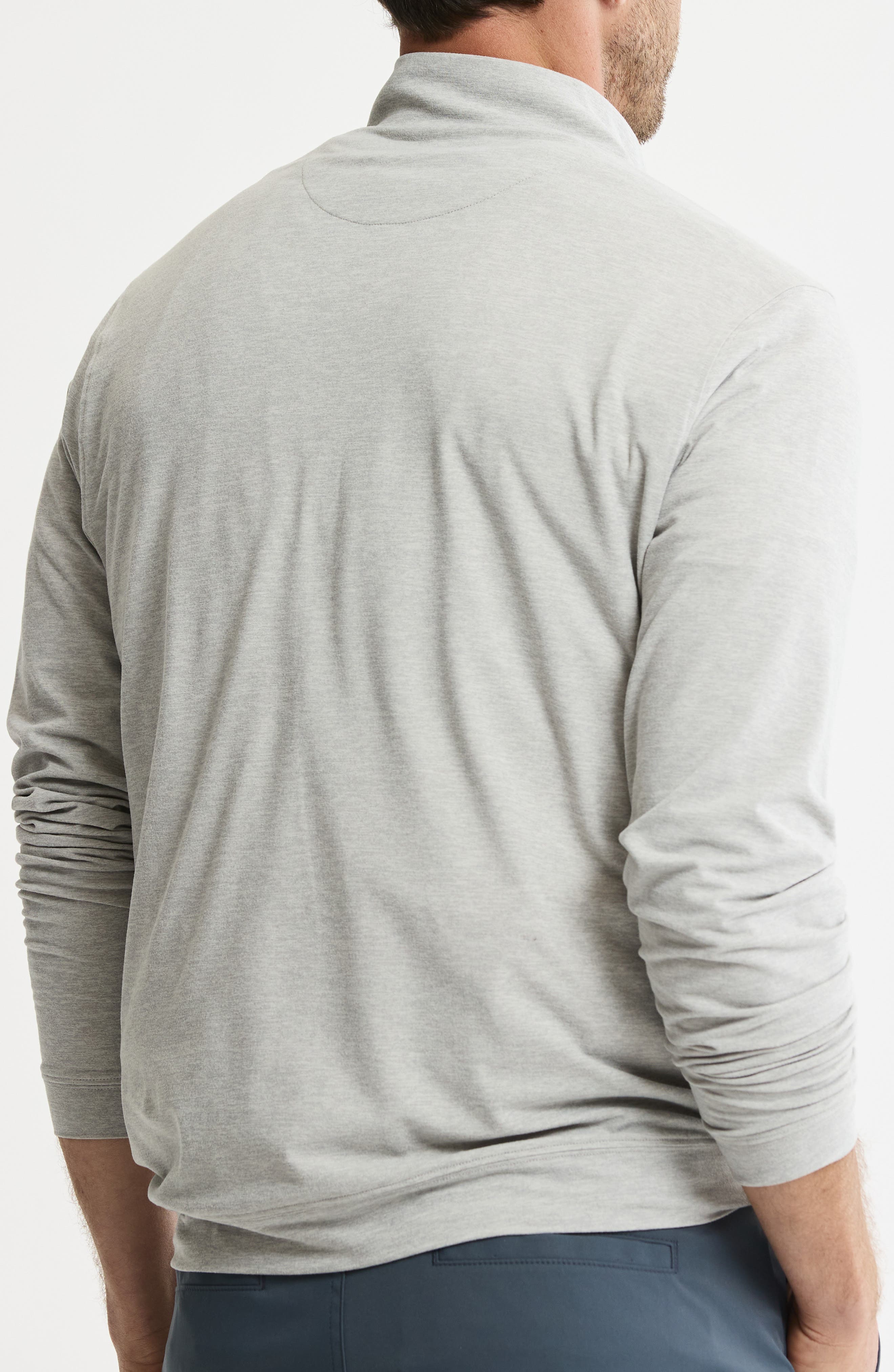 Performance Microstripe Quarter Zip Pullover - image 2