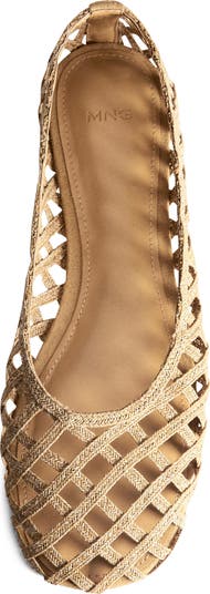 Open Weave Ballet Flat