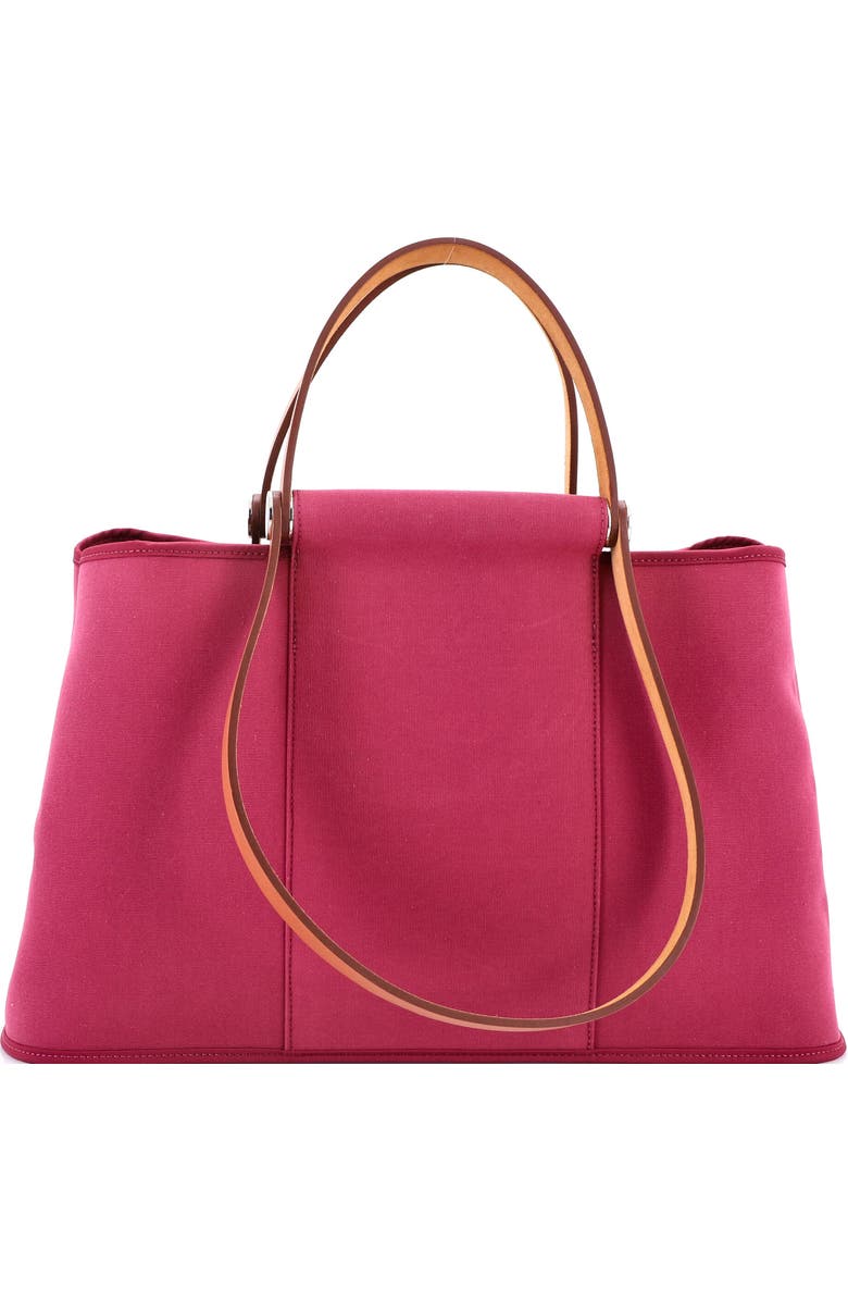 Pre-Owned Hermes Cabag Elan Toile and Leather 39, Main, color,