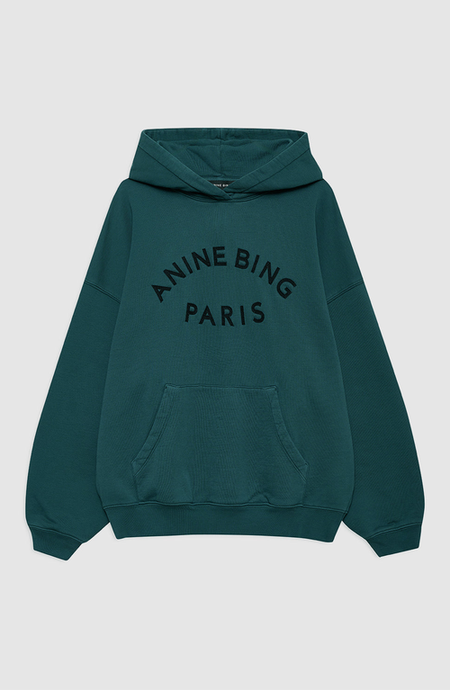 Anine Bing Harvey Sweatshirt In Green
